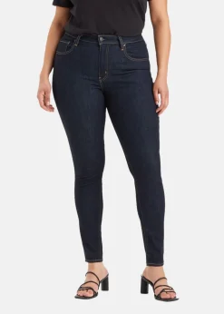 721 HIGH RISE SKINNY BLUE WAVE