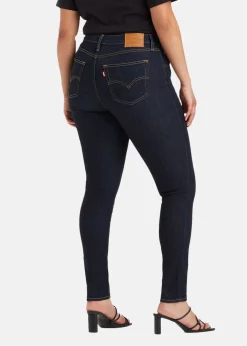 721 HIGH RISE SKINNY BLUE WAVE