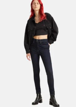 721 HIGH RISE SKINNY BLUE WAVE