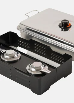 Abu Röken Large Rostfri 2vånin