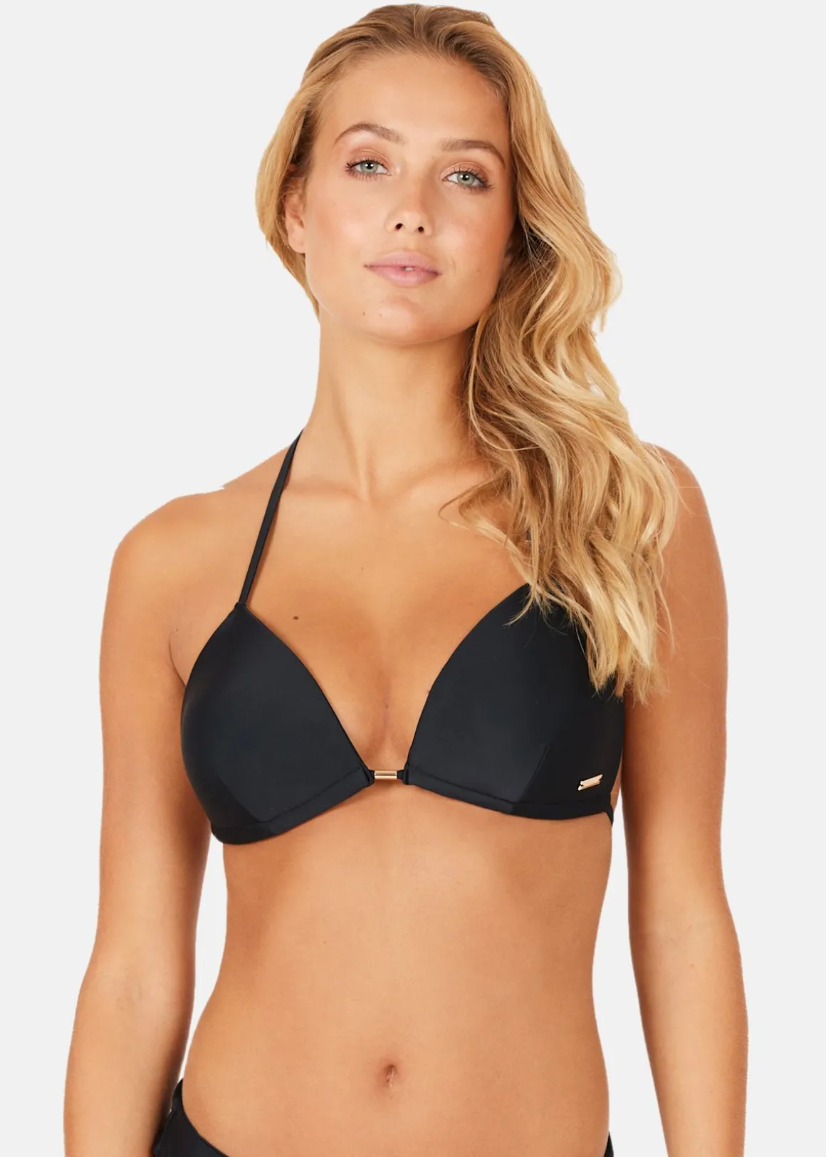 Bay W Triangle Bikini Top
