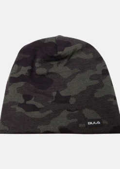 CAMO PRINTED WOOL BEANIE
