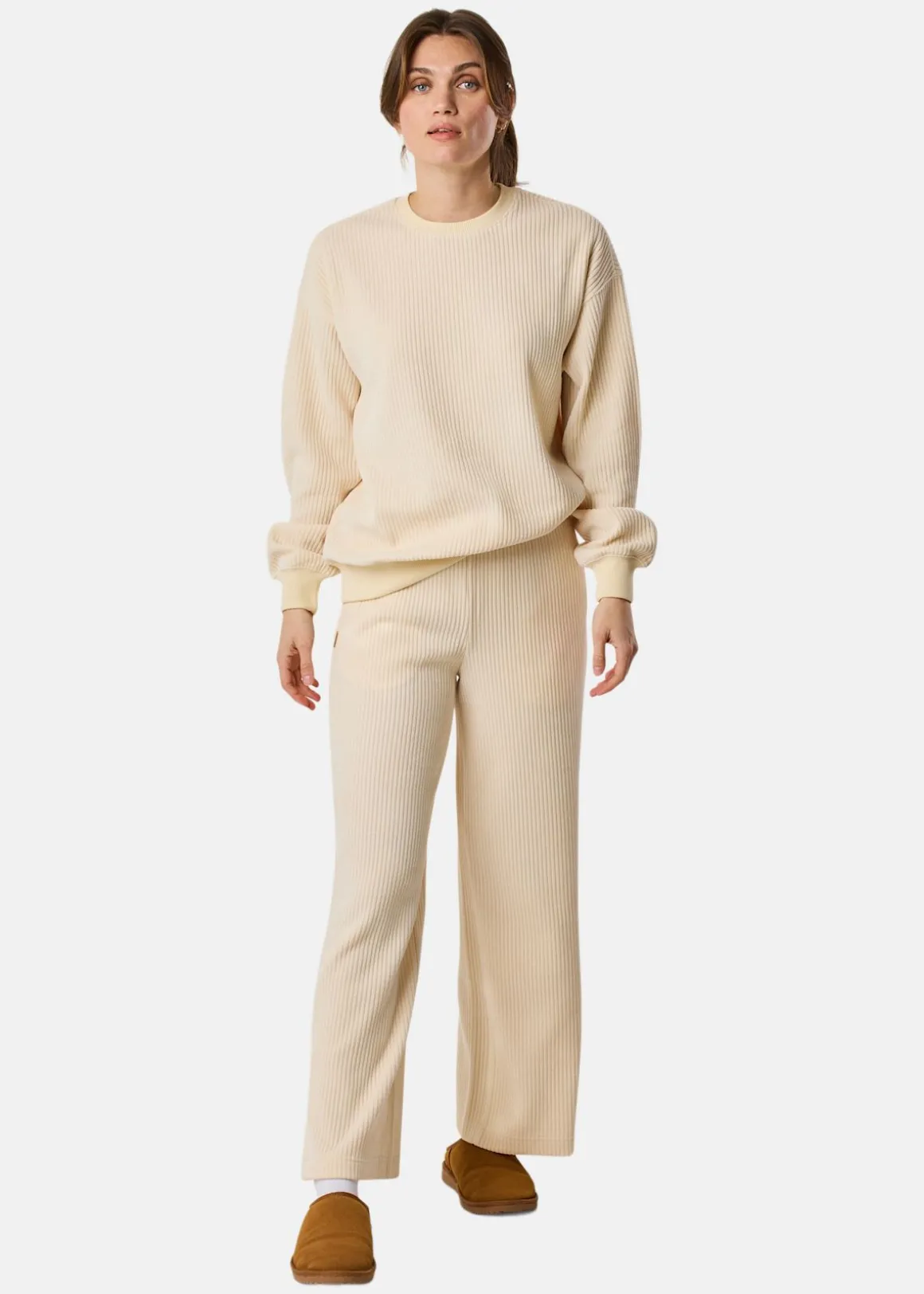 Chenille Lounge Crew Neck W