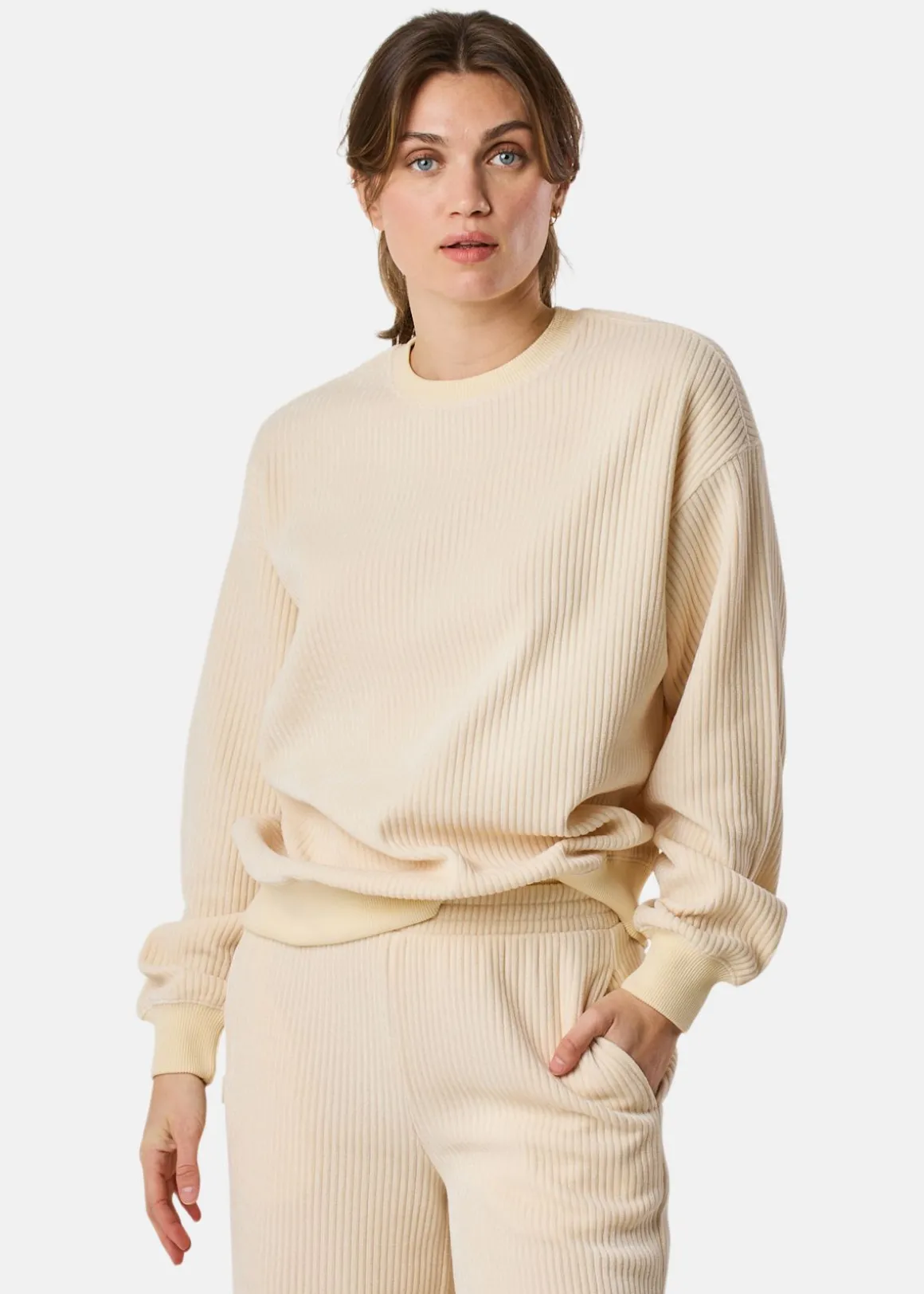 Chenille Lounge Crew Neck W