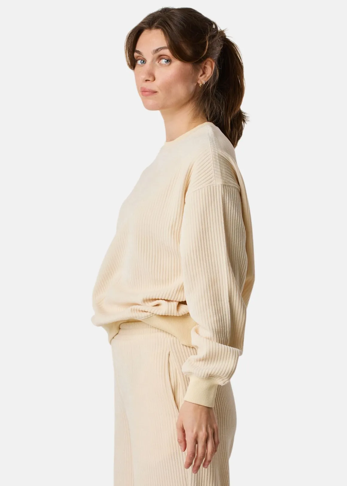 Chenille Lounge Crew Neck W