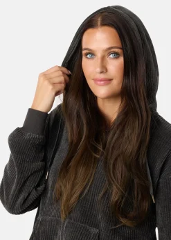 Chenille Lounge Full Zip Hoodie W