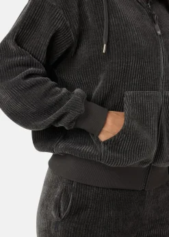 Chenille Lounge Full Zip Hoodie W