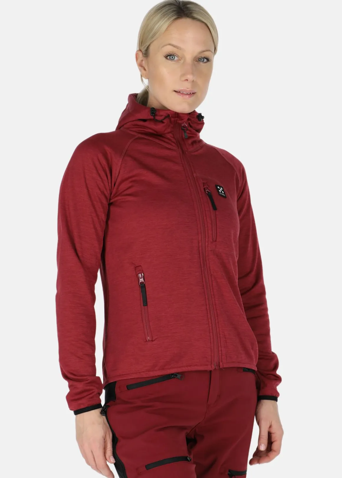 Colorado Stretch Melange Hood W