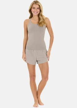 Connie W Padded Sports Bra Top