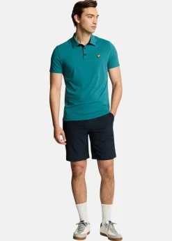 Contrast Placket Polo Shirt