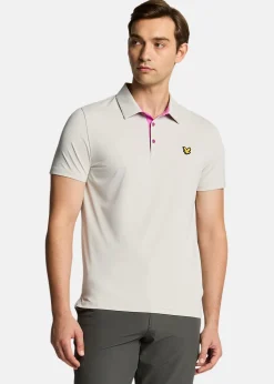 Contrast Placket Polo Shirt