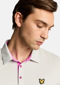 Contrast Placket Polo Shirt