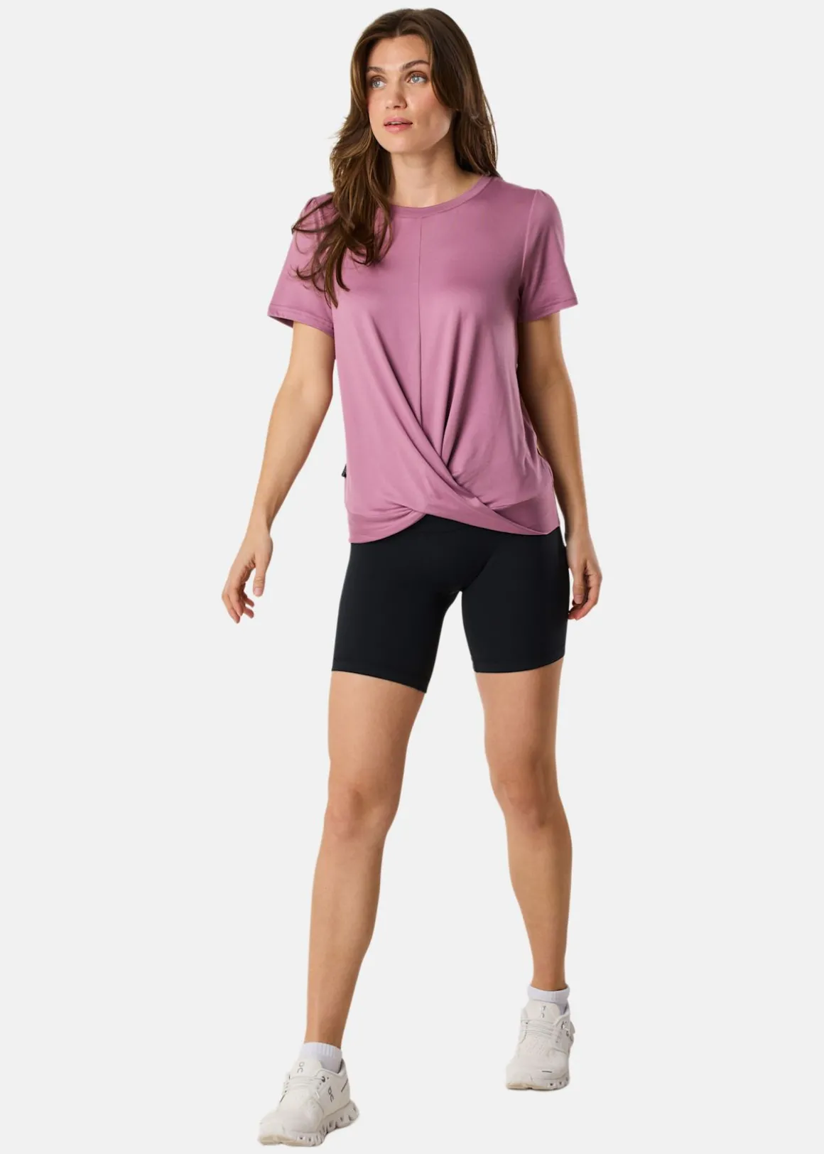 Core Wrap Soft Tee W