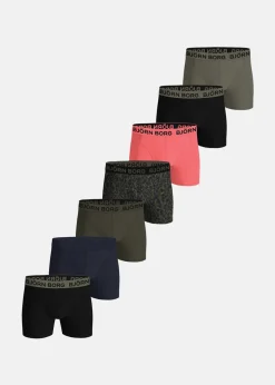 COTTON STRETCH BOXER 7p