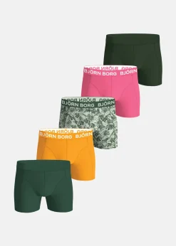 COTTON STRETCH BOXER 5p