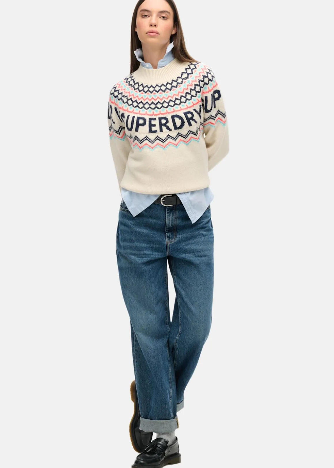 Fairisle Branded Jumper