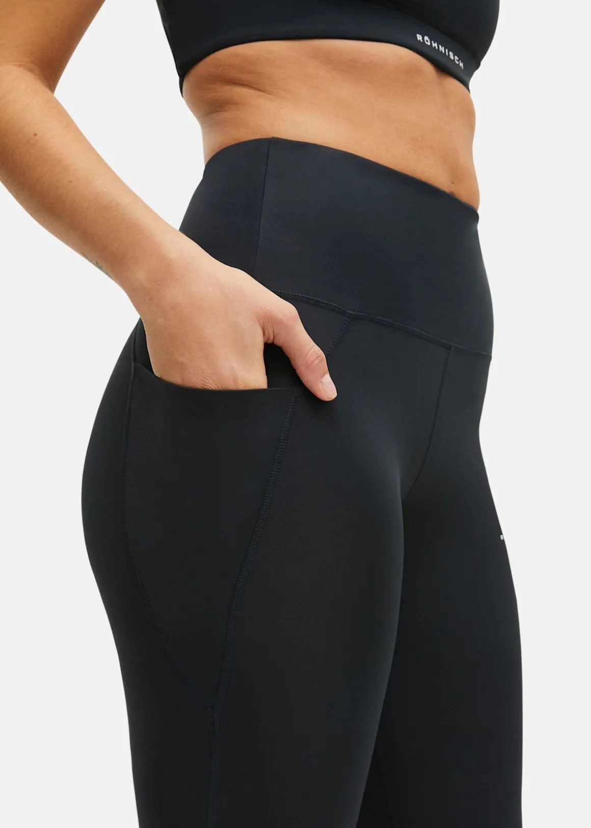 Flattering Curved High Waist T