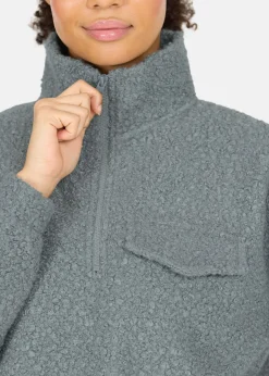 Florrie W Sherpa Half zip