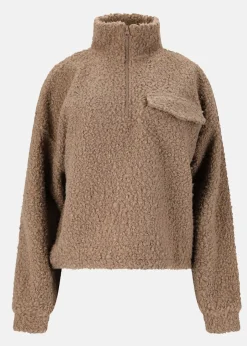 Florrie W Sherpa Half zip