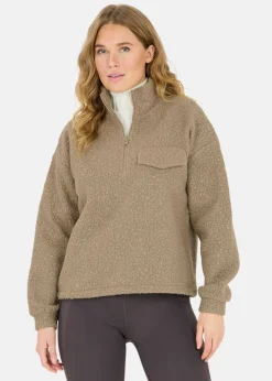 Florrie W Sherpa Half zip
