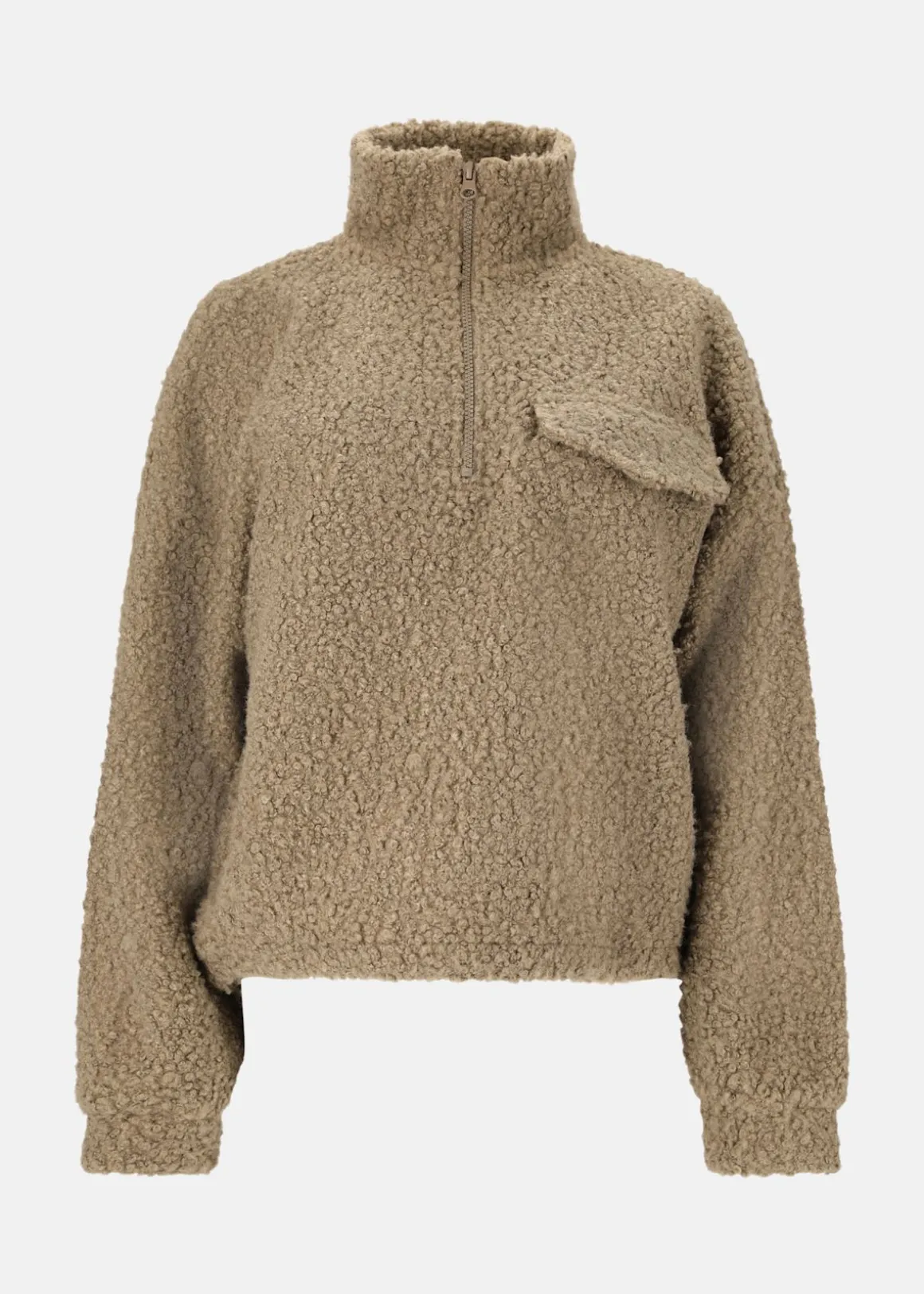Florrie W Sherpa Half zip