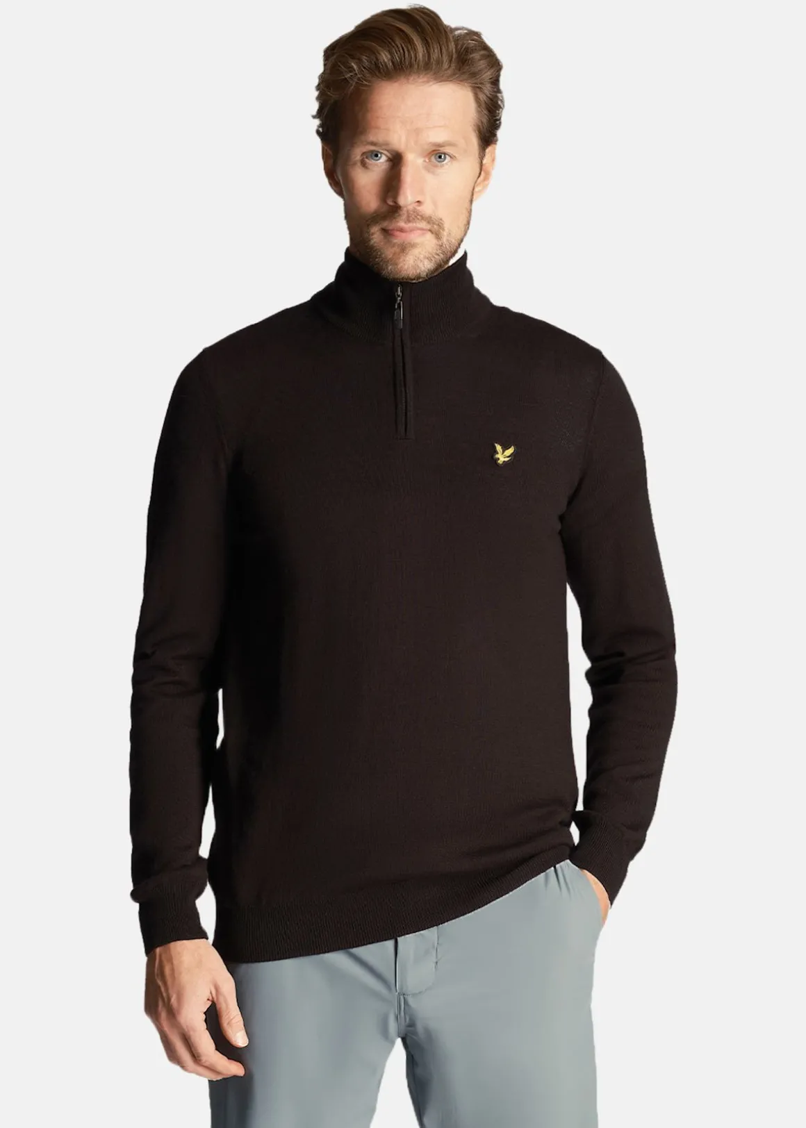 Golf Core 1/4 Zip Merino Mix