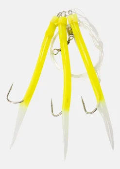 Gummi Makk Gul/Lys Rigged #6/0