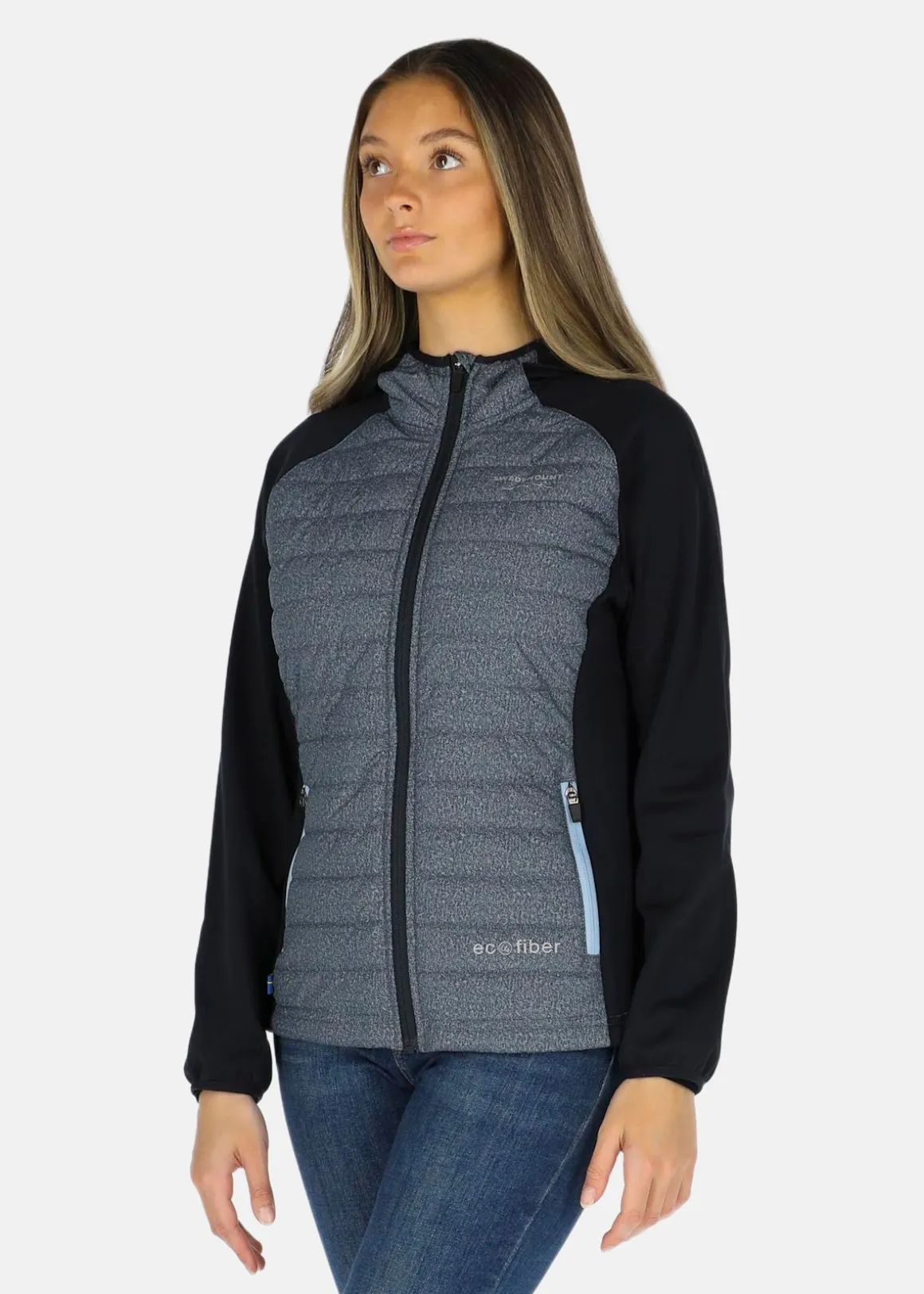 Hooded Hybrid Jacket W