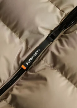 HOODED SPORTS PUFFER JACKET