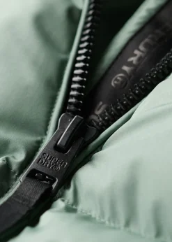 Hooded Sports Puffer Jacket