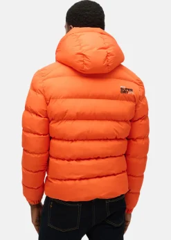 HOODED SPORTS PUFFER JACKET