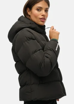 HOODED SPORTS PUFFER JACKET