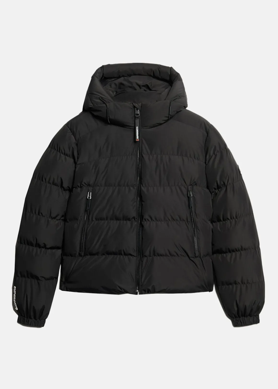 Hooded Sports Puffer Jacket