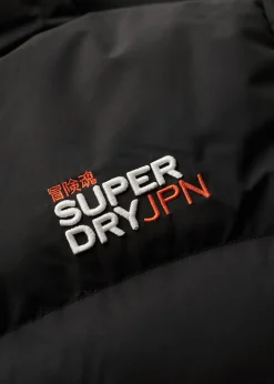 Hooded Sports Puffer Jacket