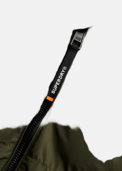 HOODED SPORTS PUFFER JACKET