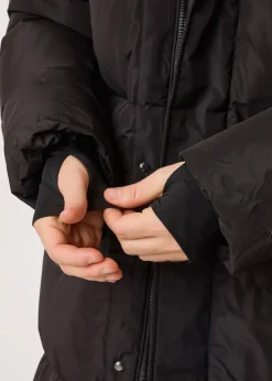 HOODED SPORTS PUFFER MID JKT