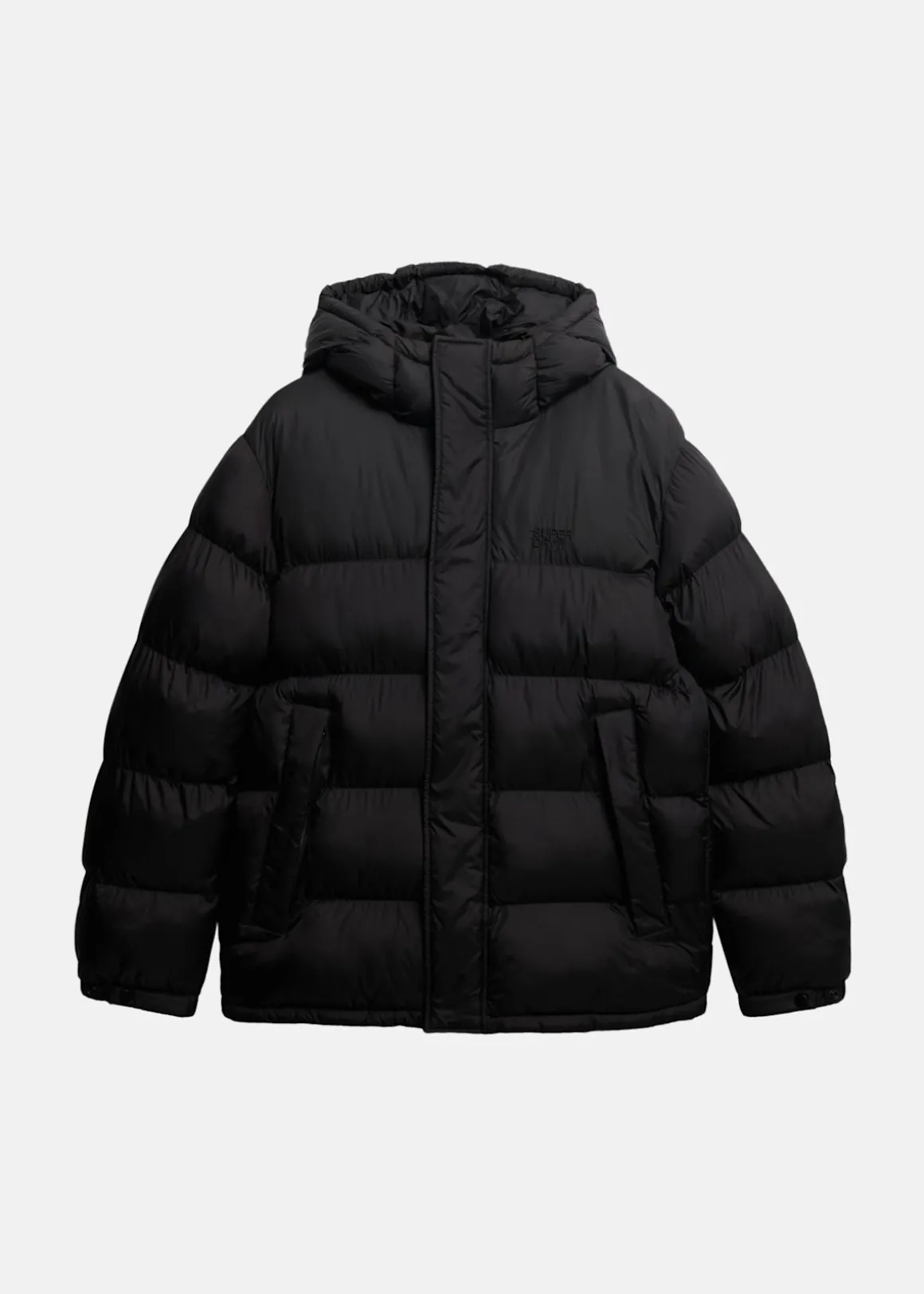 HOODED TECH PADDED JKT
