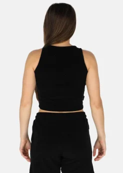 Ibiza Terry Crop Singlet W