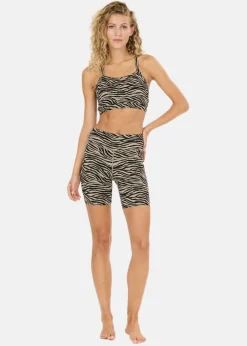 Larissa W Printed Short Tights