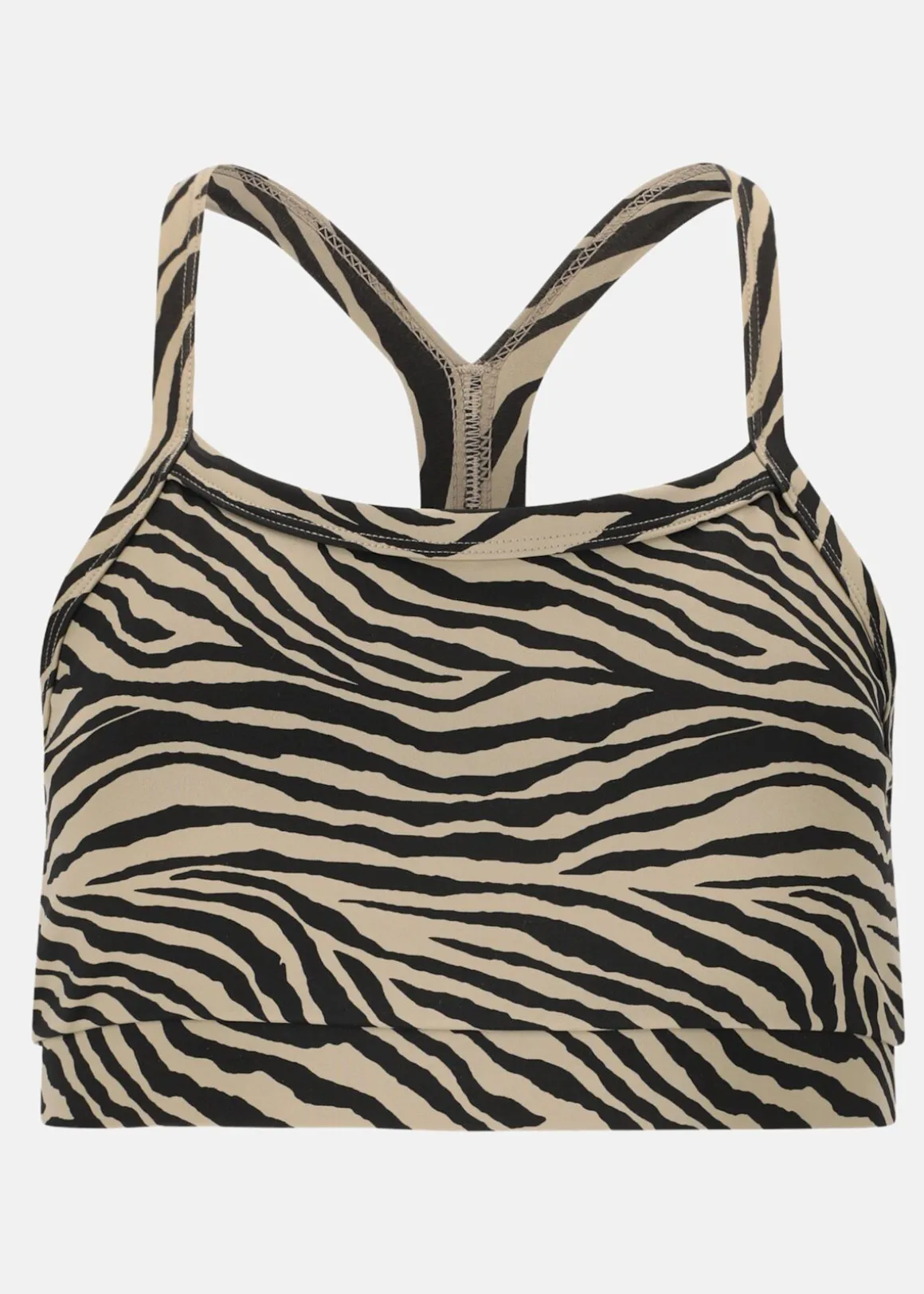 Larissa W Printed Sports Bra