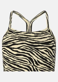 Larissa W Printed Sports Bra