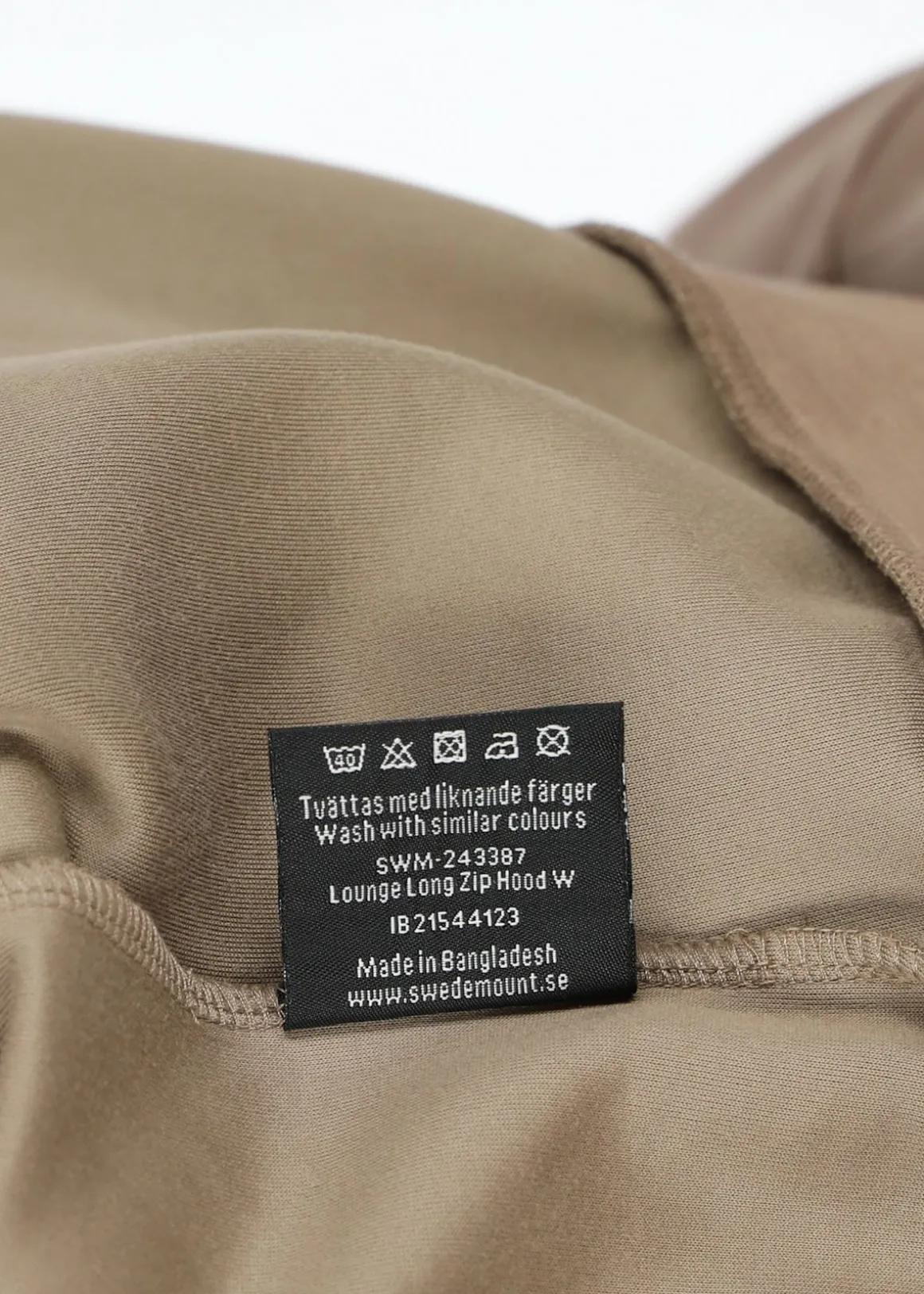 Lounge Long Zip Hood W