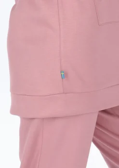 Lounge Long Zip Hood W