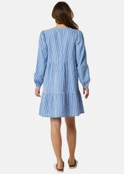 Marina Seersucker Tunic Dress W