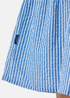 Marina Seersucker Tunic Dress W