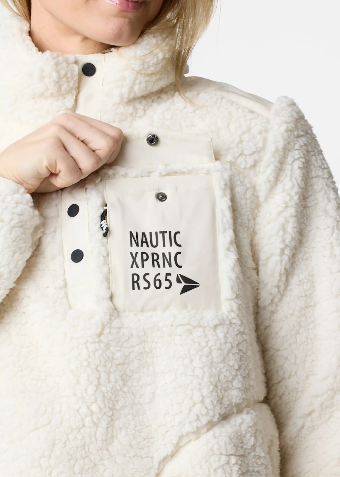 Marstrand Stretch Pile Half Neck W