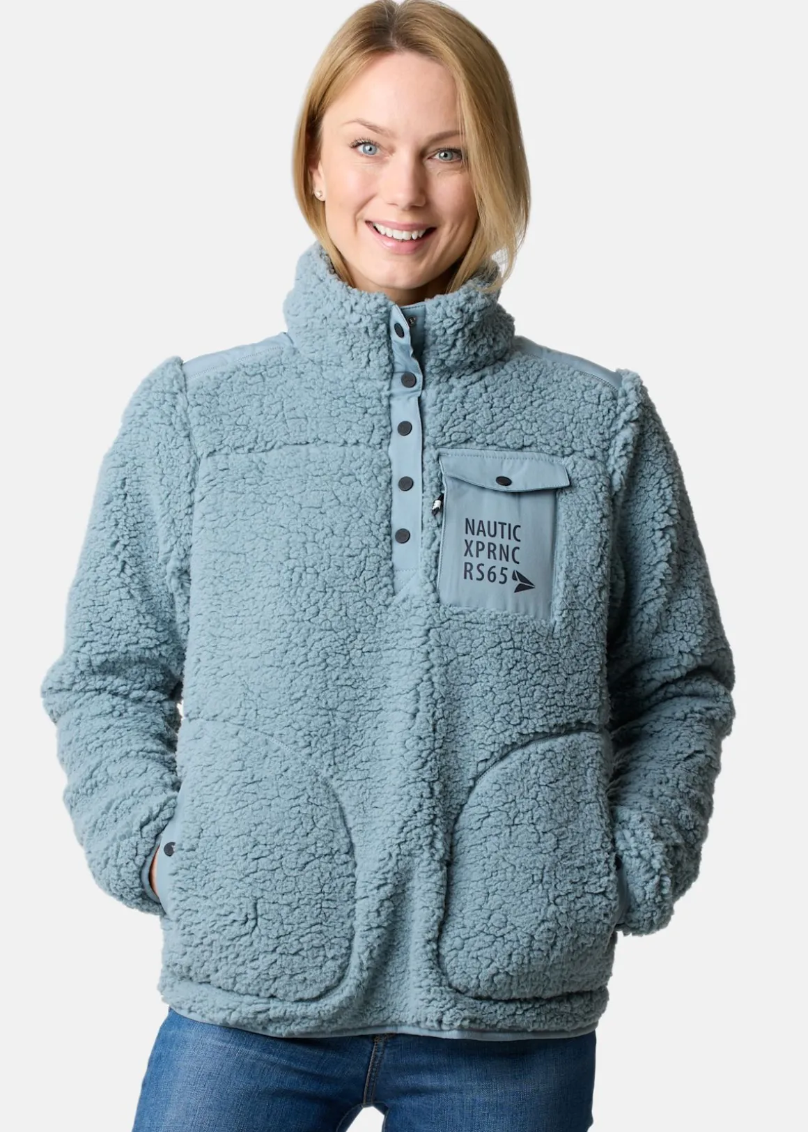 Marstrand Stretch Pile Half Neck W