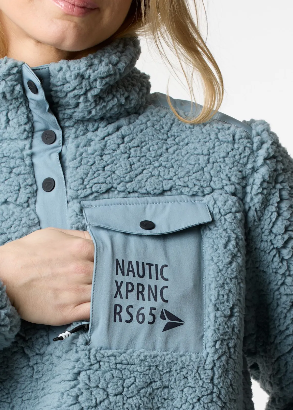 Marstrand Stretch Pile Half Neck W