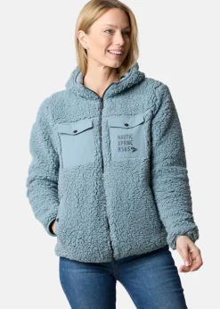 Marstrand Stretch Pile Hood Jacket W