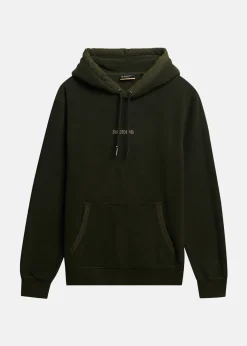 MICRO LOGO FLEECE HOOD